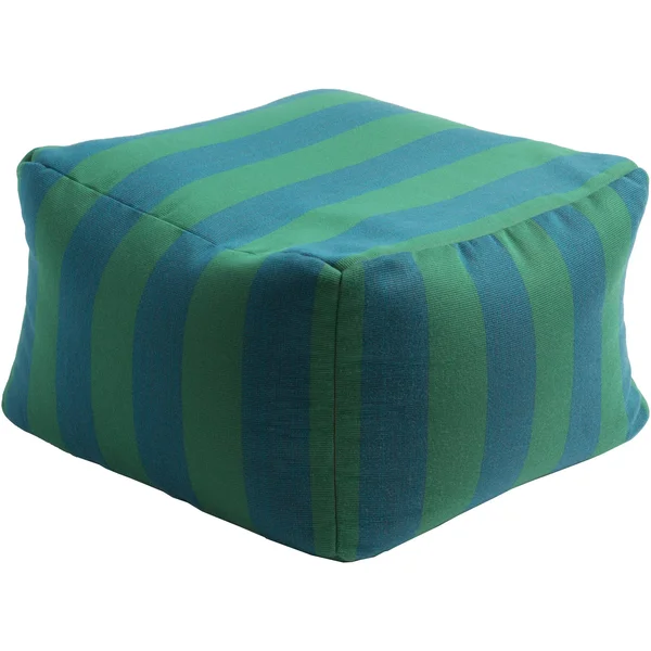 Surya Finn Cube Pouf