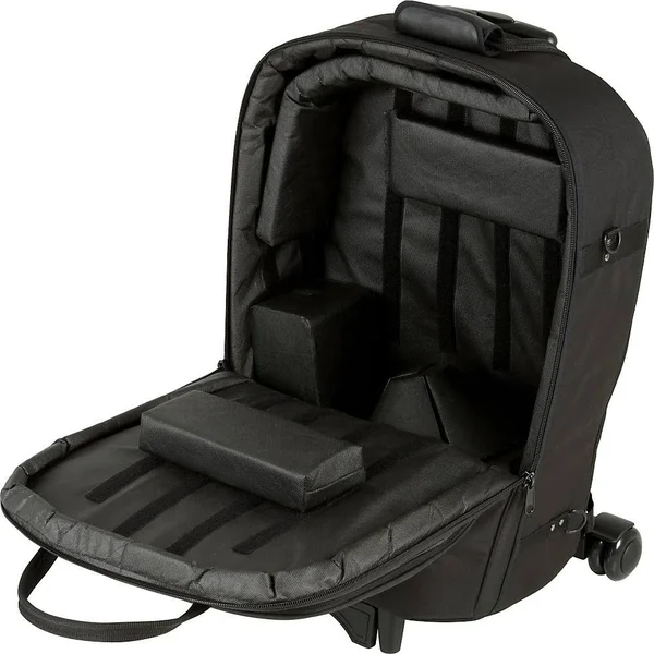 Gard Fixed Bell French Horn Wheelie Bag 41-WBFLK Black Ultra Leather