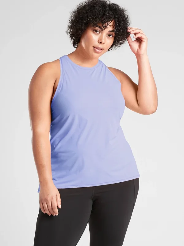 Athleta Women's Ultimate Train Tank Victorian Periwinkle Size XL