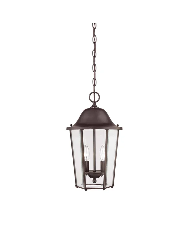 Savoy House 5-6210-BK - Truscott 2 Light Hanging Lantern - Black