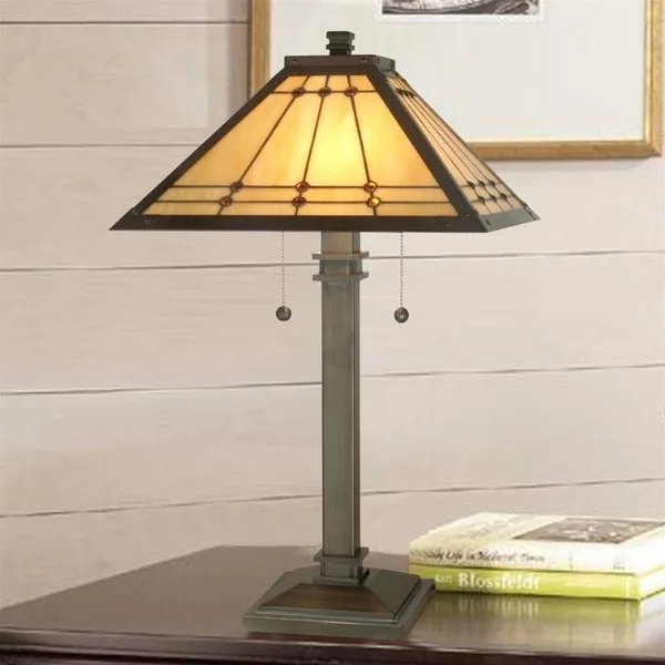 Dale Tiffany TT70734 Jeweled Mission Table Lamp
