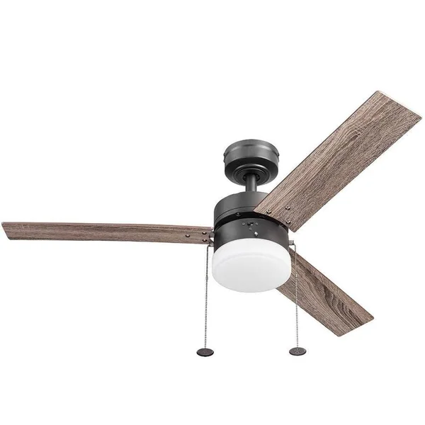 Harbor Breeze Vue 44-in Bronze LED Indoor Ceiling Fan with Light (3-Blade) 42004