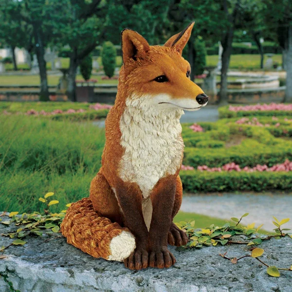 Design Toscano Simon The Fox Garden Statue