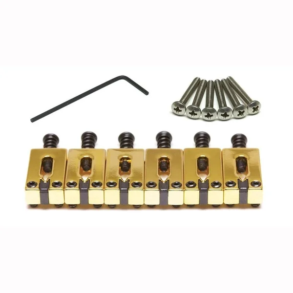 Graph Tech String Saver Classics Strat & Tele 2-3/16x22 Spacing Gold