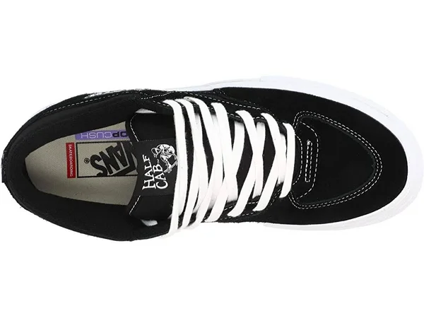 Vans Skate Half Cab (Black/White) 10.5