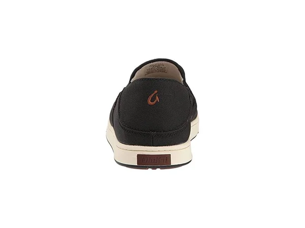 Olukai Men's Kahu - Black, Off White - 11.5