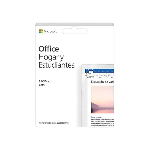 Microsoft Office 2019 Home & Student Microsoft 79G-05166 (Spanish)