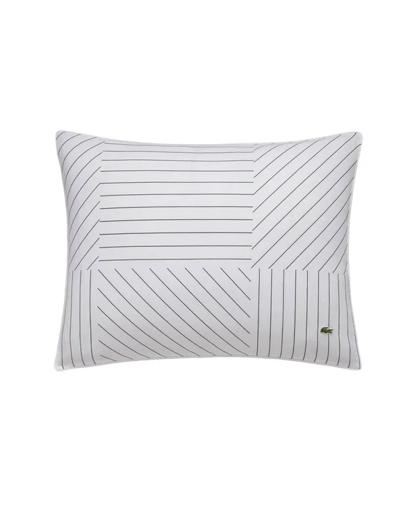 Lacoste Guethary Comforter Set - White - King