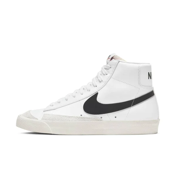 Nike Blazer Mid &77 Vintage Men's Sneakers - White/Black - 5.5