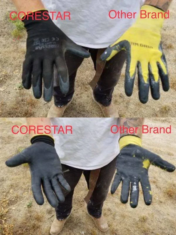 Nylon Knit Smooth Nitrile Coating Multi-functional Gloves 10(XL), 120 Pairs