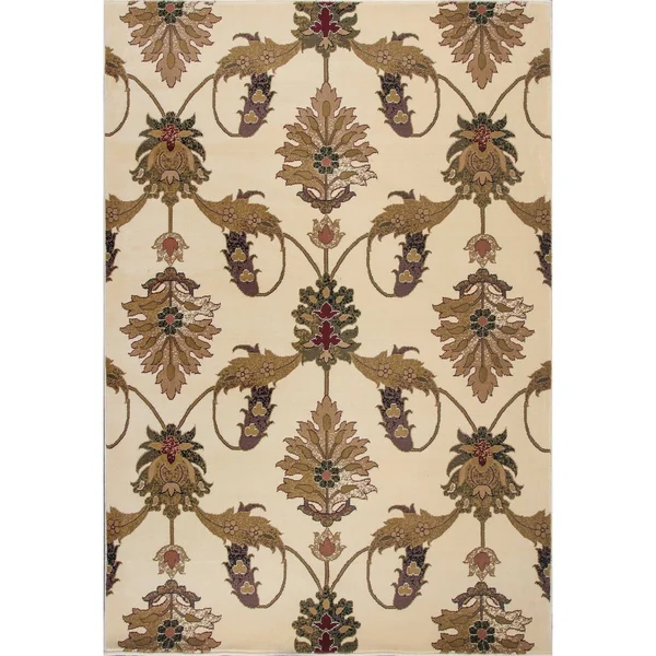 Kas Cambridge 7365 Palazzo 3&3x22 x 4&11x22 Ivory Area Rug
