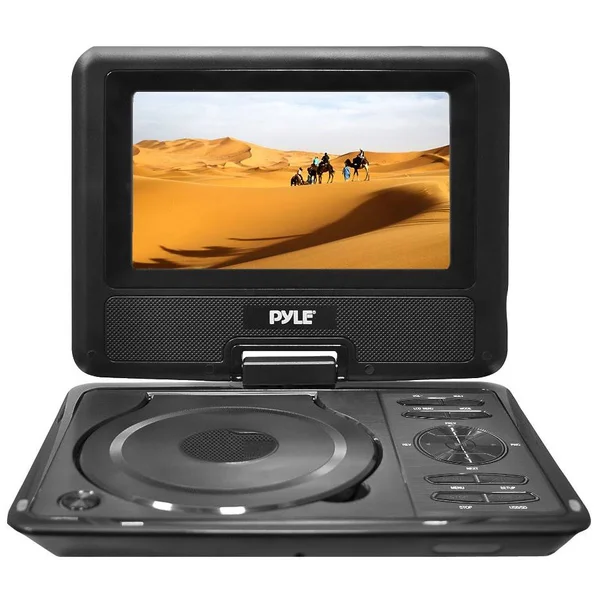 Pyle 9x22 Widescreen High Resolution Portable Monitor w/ Built-In DVD - MP3, MP4 Players