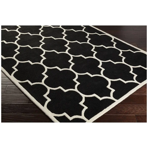 Artistic Weavers Transit Piper 2&3 inch x 12& Runner Area Rug - Black