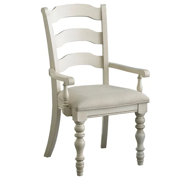 Hillsdale Furniture Pine Island Ladder Back Arm Chair (Set of 2)