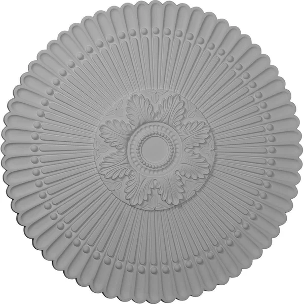 30x22OD x 1 1/4x22P Nexus Ceiling Medallion (Fits Canopies Up to 2 3/4x22) - Hand-Painted Athenian Green Crackle