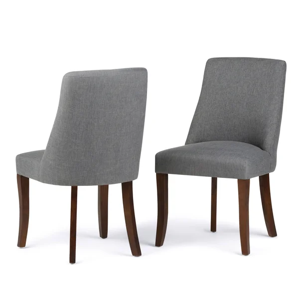Wyndenhall Haley Deluxe Dining Chair (Set of 2) - Cloud Grey