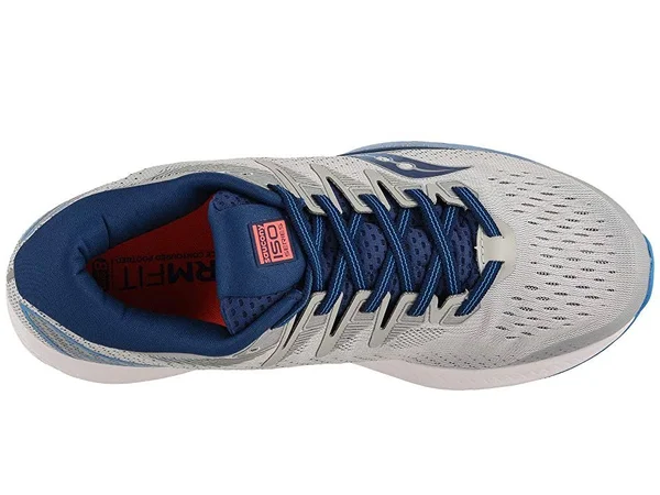 Saucony - Ride ISO 2, Men's Grey/Blue, 13