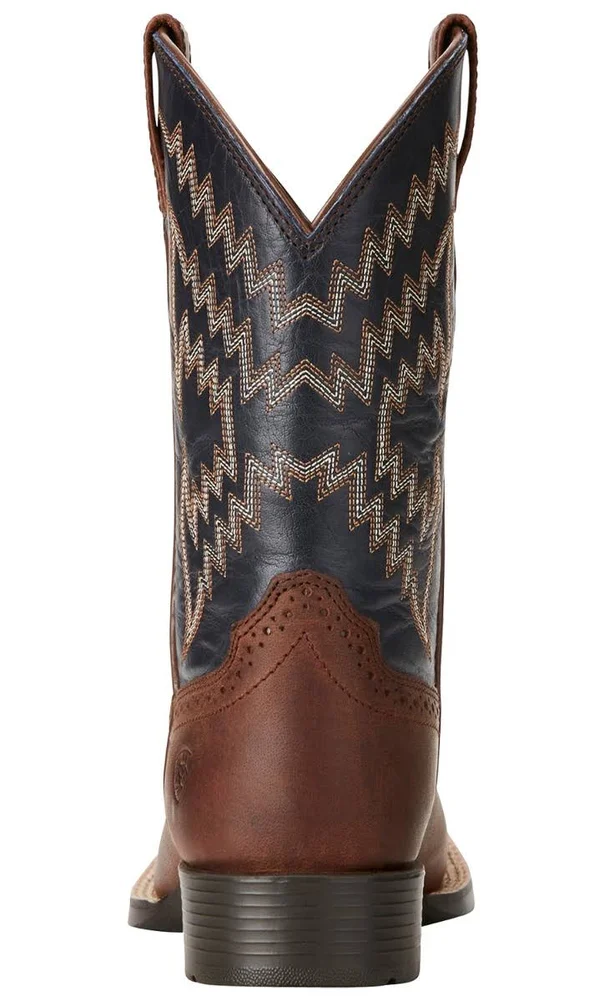 Ariat Kids& Brown Tycoon Cowboy Boots
