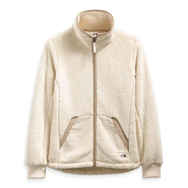 The North Face Women's Campshire Full Zip Jacket - XXL - Bleached Sand, Hawthorne Khaki