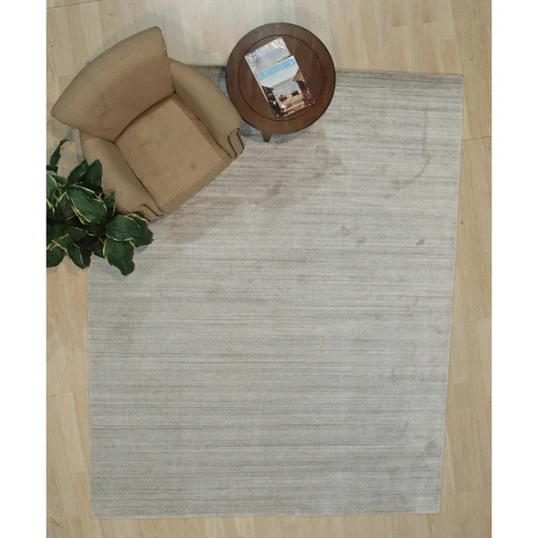 Solid Handmade Urban Rug, 8' x 10'
