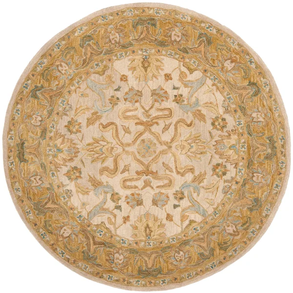 Safavieh AN576B Anatolia Area Rug, Ivory, Brown: 8-ft x 10-ft