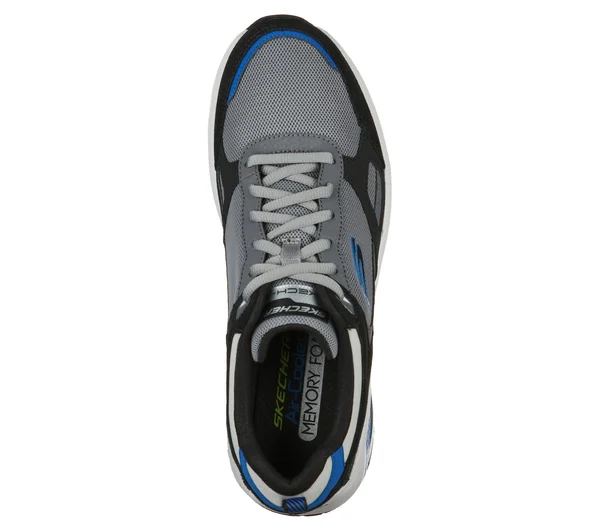 Skechers Men's Skech-Air Extreme Bellgor Sneaker, Gray/Blue