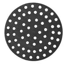 Cast Iron 11-1/4x22 Drain Cover - 5/16x22 Thick