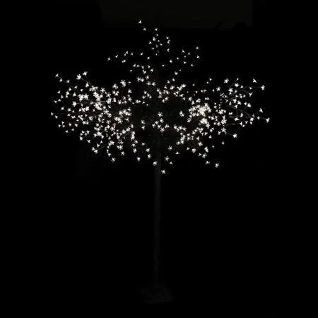 The Holiday Aisle LED Commercial Cherry Blossom Flower Lighted Trees & Branches, Size: Large, White
