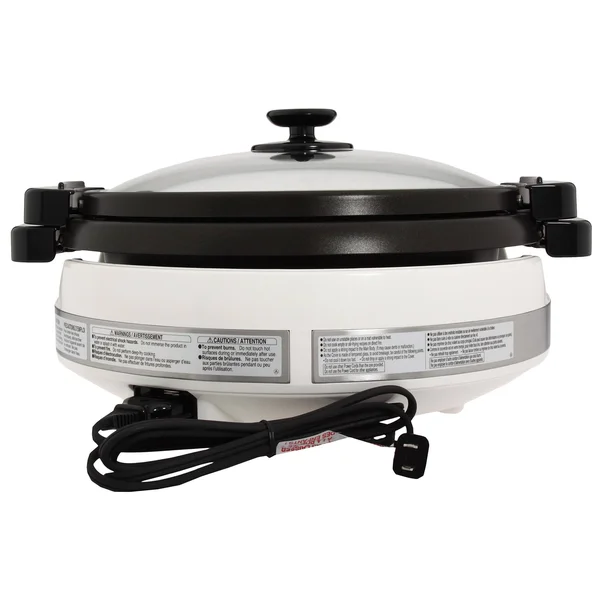 Zojirushi Gourmet d&Expert Stainless Electric Skillet - Black/White