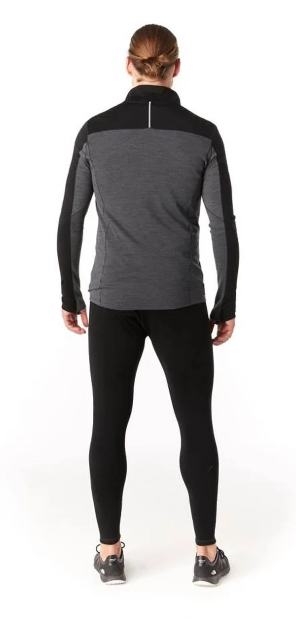 Smartwool Men's Merino Sport 250 Long Sleeve 1/4 Zip - Black - M