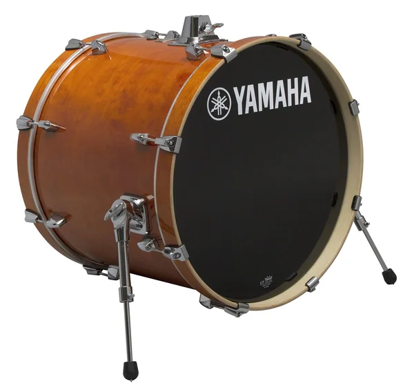 Yamaha Stage Custom Birch Bass Drum 20 x 17 in. Honey Amber, Yellow