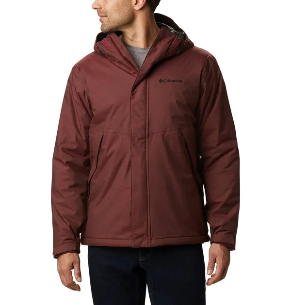 Columbia Men's Ridge Gates Insulated Jacket - XL - Red Jasper Slub