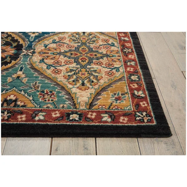 Nourison 2020 NR203 Area Rug, Multicolor, 5&3x22 x 7&5x22