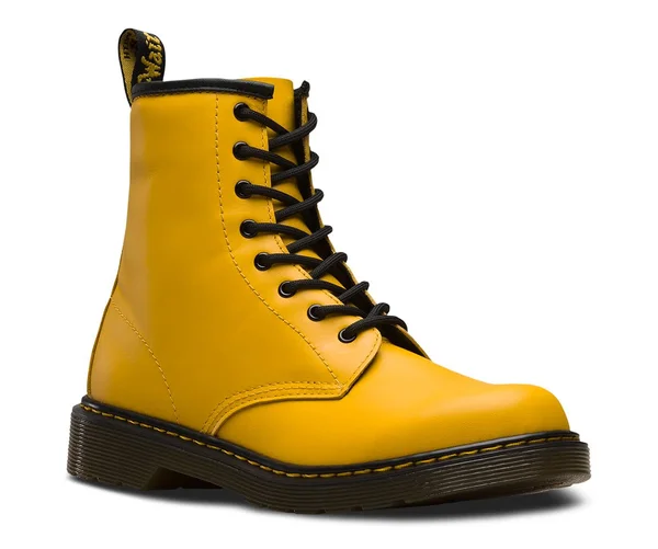 Dr. Martens 1460 Y Boots Yellow, Kids Unisex, Size: 5