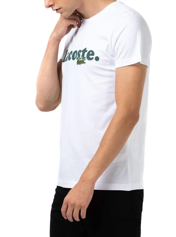 Lacoste Crew Neck T Shirt White