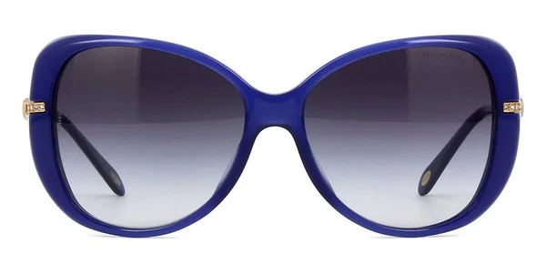 Tiffany TF4126B Sunglasses 81923C Opal Blue Grey Gradient