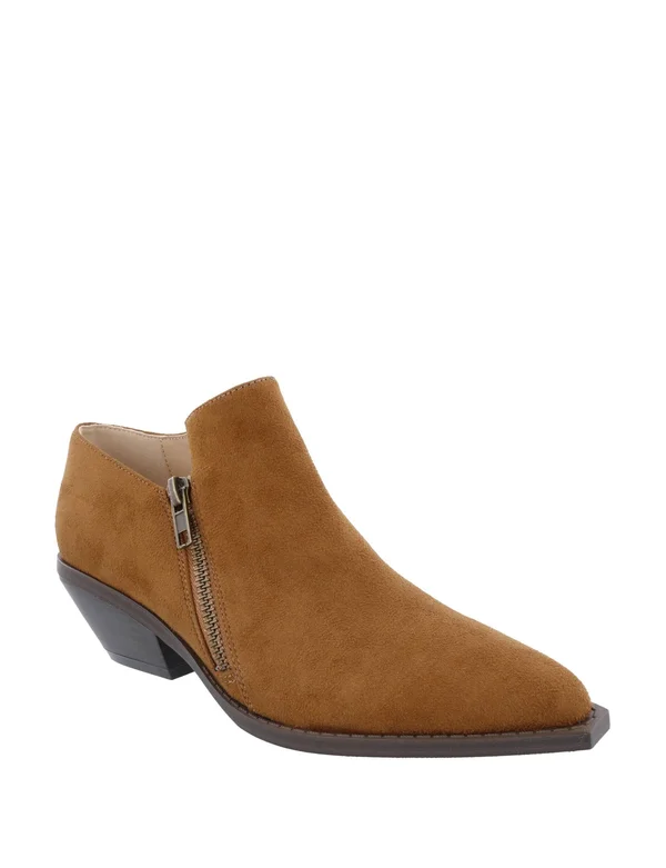 Women's Penny Loves Kenny Sync Ankle Bootie, Size: 6, Brown