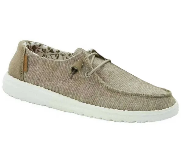 Hey Dude Women's Wendy Chambray, Sage, 8