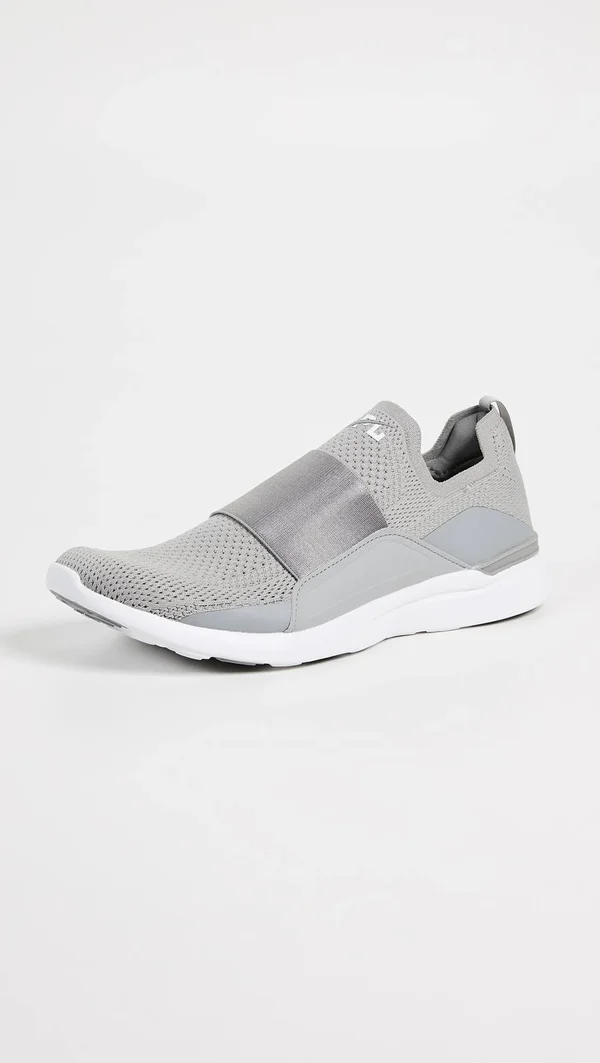 APL Men's Techloom Bliss Cement/White Shoes in Size 11, Athletic Propulsion Labs