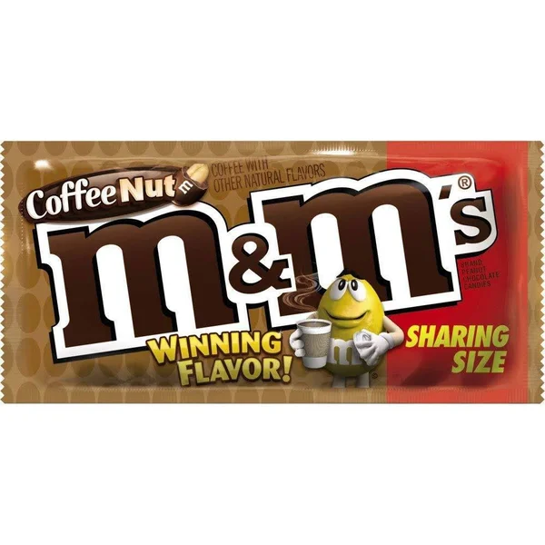 M & M Chocolate Candies - Peanut, Coffee Nut, Sharing Size - 24 pack, 3.27 oz packs