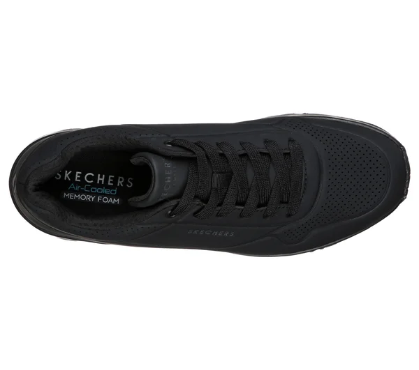 Men's Skechers Uno Stand on Air Sneaker - Size: 11, Black