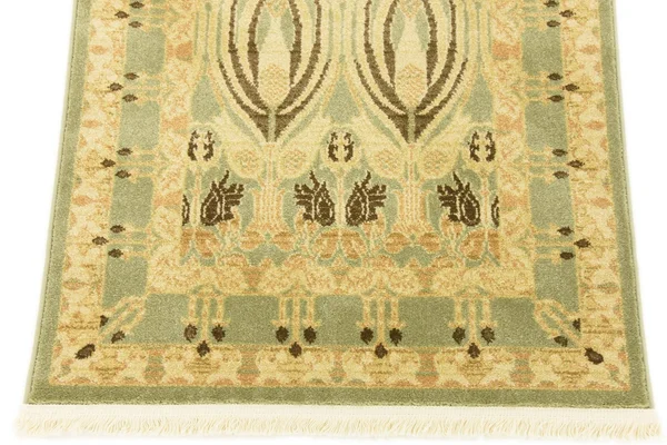 Unique Loom Edinburgh Light Green 10 ft Runner Area Rug