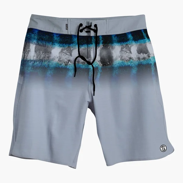 Scales Men's First Mates Hoo Stripes Board Shorts Size - 40
