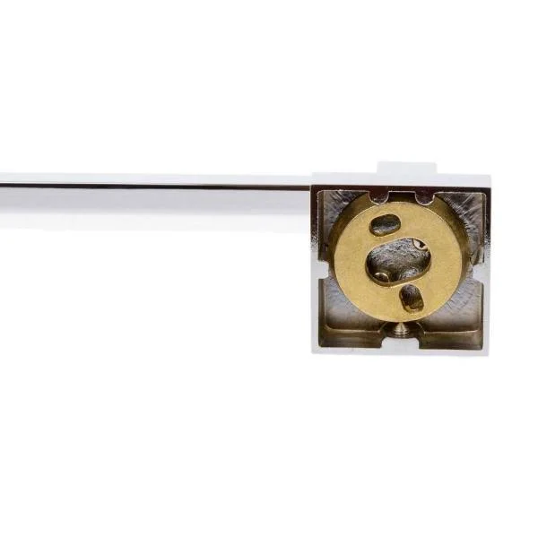 italia Capri 24 in. Towel Bar in Polished Chrome