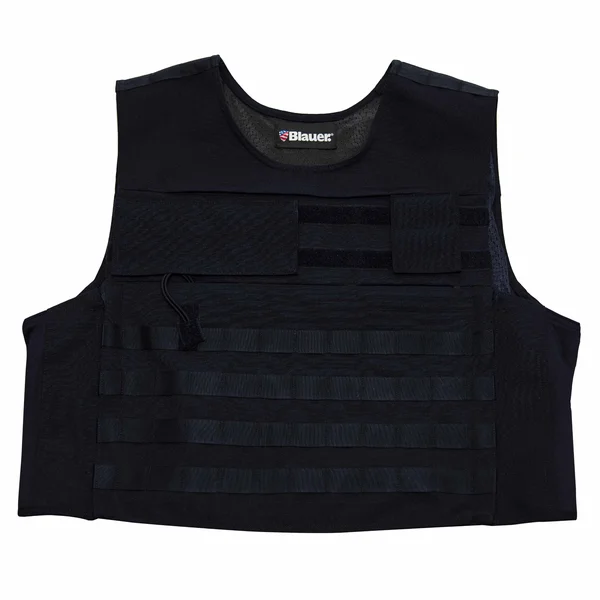 Mens External Plate Carrier - ArmorSkin TacVest XP Size 5X-Large Tall in Dark Navy Blue - Polyester by Blauer