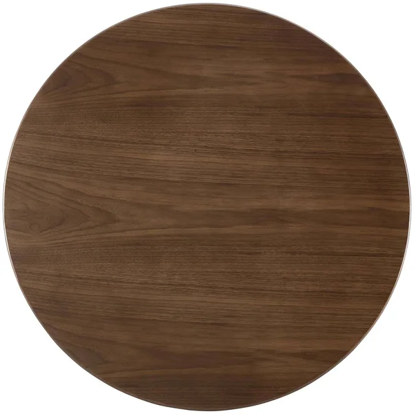 Modway Lippa 47x22 Round Walnut Dining Table - Black Walnut