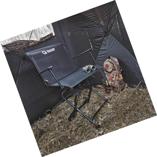 Guide Gear Big Boy Comfort Swivel Hunting Blind Chair with Armrests 500 lb. Capacity