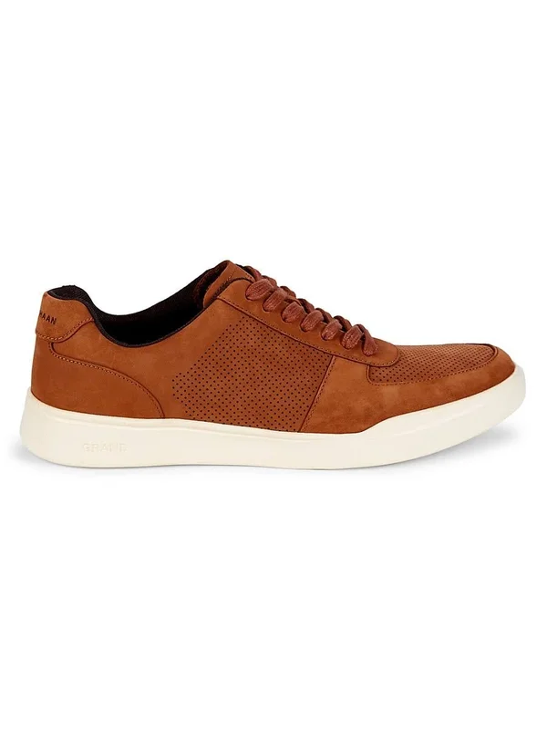 Cole Haan Men's Grand Crosscourt Modern Performance Casual Sneaker, Size: 7, Brown