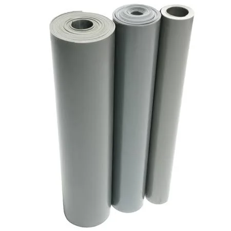 Rubber-Cal 20-156 - SBR Sheet 65A - Gray - 3/16 in x 36 in W x 240 in