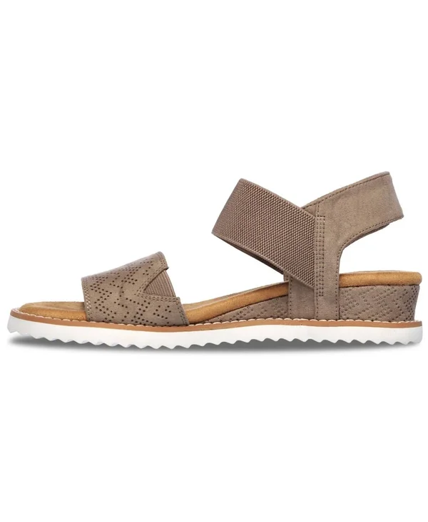 Skechers Women's Bobs Desert Kiss Slingback Sandal - Brown